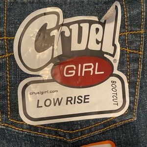 NWT cruel girl jeans 16s